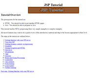 Tablet Screenshot of jsptut.com